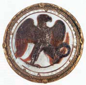 1. Ο αετός ήταν το σύμβολο της
δύναμης του Ρωμαίου
αυτοκράτορα.