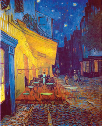 Bίνσεντ Βαν Γκογκ. Καφενείο στο δρόμο. Νύχτα. 1888.