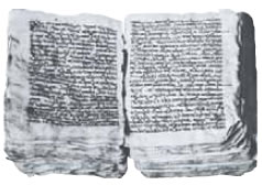 Συριακός κώδικας με την αρχαιότερη μετάφραση του Ευαγγελίου. Αρχές 5ου αι. Βιβλιοθήκη Ι.Μ. Σινά.