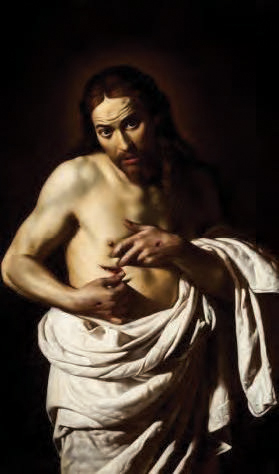 Ο Χριστός δείχνει την πληγή, Καραβάτζιο, 17ος αι.