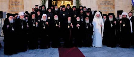 Προκαθήμενοι Ορθοδόξων Εκκλησιών, κατά την παραμονή της Αγίας και Μεγάλης Συνόδου, Άγ. Τίτος Ηρακλείου, Κρήτη, 2016