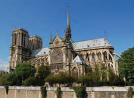 Η Παναγία των Παρισίων, ναός γοτθικού τύπου, Παρίσι, 13ος αι.