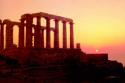 Σούνιο: Πηγή φωτ: Ελλάς 1992, ΕΟΤ.