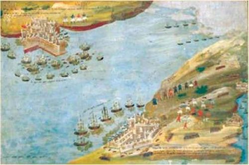 Σκέψις Μακρυγιάννη, (έργο Π. Ζωγράφου), 1836. Εθνικό Ιστορικό Μουσείο, (αρ. κατ. εισ. 3750 ε').