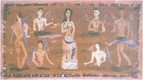 Γιάννης Τσαρούχης (1910-1989), Σύνθεση για το Άξιον Εστί