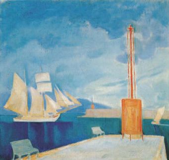 Κωνσταντίνος Παρθένης, το Λιμάνι της Καλαμάτας