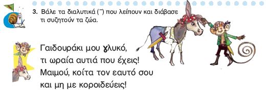 Η άσκηση 3 του Τετραδίου Εργασιών (σελ. 36)