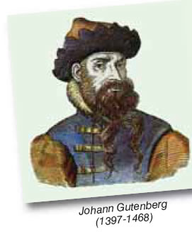 Johann Gutenberg
(1397-1468)