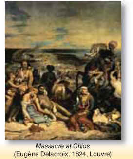 Massacre at Chios
(Eugène Delacroix, 1824, Louvre)