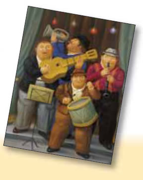 Fernando Botero, The Musicians, 2001