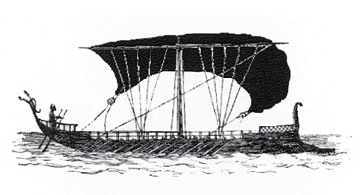 1. Το πλοίο µε τα µαύρα πανιά