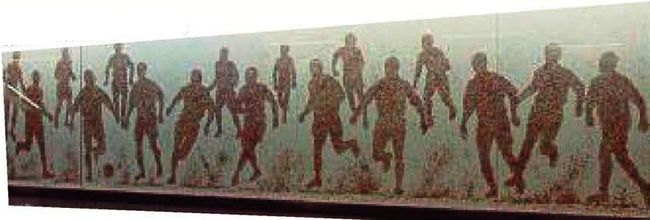 Έργο του Παύλου, από φυλλάδιο του Αττικό Μετρό