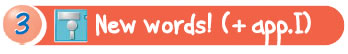 New words! (+ app.I)