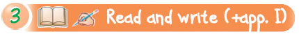 Read and write (+app. I)