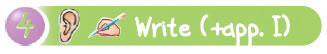 Write (+app. I)