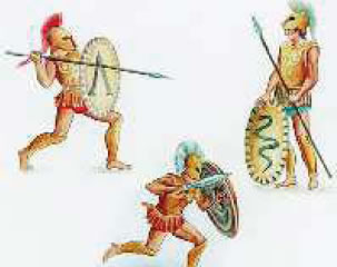 3. Σπαρτιάτες πολεµιστές