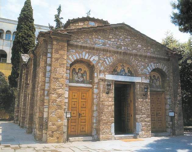 I. N. Παμμεγίστων Tαξιαρχών (I. μ. Πετράκη).