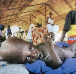 Κάθε χρόνο πεθαίνουν 6 εκατομμύρια παιδιά από την πείνα.