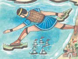 2.α. Ο Διγενής στην Κύπρο και στην Κρήτη