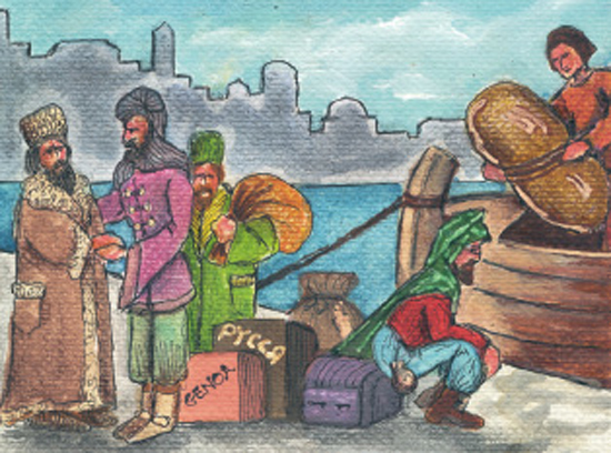 1. Οι Βυζαντινοί προστάτευαν τους ξένους εμπόρους.