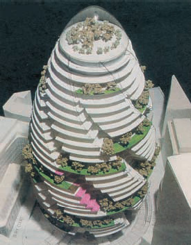 4. Τρισδιάστατη μακέτα Swiss Re Tower, Λονδίνο