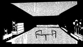 1. Δ. Φωτόπουλος, μακέτα σκηνικού, 1974