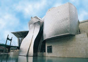 1. Μουσείο 1997. Guggenheim στην πόλη Μπιλμπάο της Ισπανίας.