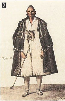 Σουλιώτης, έγχρωμη λιθογραφία