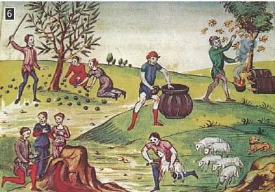 Σκηνή από την αγροτική ζωή, Παρίσι, Εθνική Βιβλιοθήκη