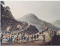 Ομάδα περιηγητών περνά από την Ήπειρο στη Θεσσαλία.