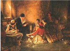 Το «Κρυφό Σχολειό», πίνακας του Νικολάου Γύζη, 1886