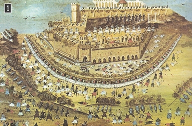 Π. Ζωγράφος, Η πολιορκία των Αθηνών