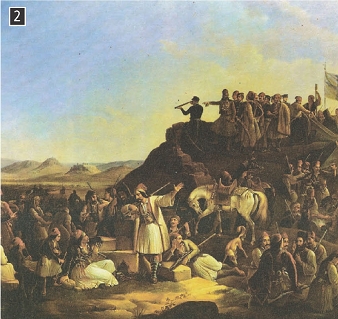 Θ. Βρυζάκης, Το στρατόπεδο του Καραϊσκάκη, Αθήνα, Εθνική Πινακοθήκη