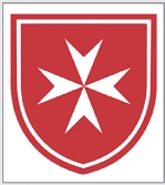 Ο θυρεός του Τάγματος των Ιωαννιτών ιπποτών