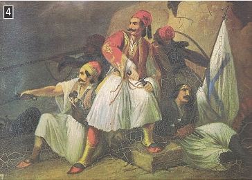 Θεόδωρος Βρυζάκης, πολεμική σκηνή, Αθήνα, Εθνική Πινακοθήκη