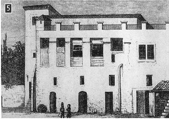 Προσχέδιο της πρόσοψης του πρώτου ελληνικού Πανεπιστημίου στην Αθήνα