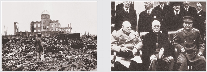 Το τέλος του Β' Παγκοσμίου Πολέμου και η περίοδος του «Ψυχρού Πολέμου»