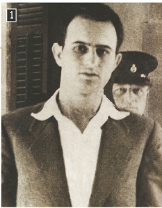 Ο Μιχάλης Καραολής, ο οποίος μαζί με τον Ανδρέα Δημητρίου απαγχονίστηκε από τους Βρετανούς