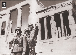 Οι Γερμανοί κατακτητές στην Ακρόπολη