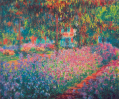 3. Μονέ. Ο κήπος του καλλιτέχνη στο Ζιβέρνι. 1907