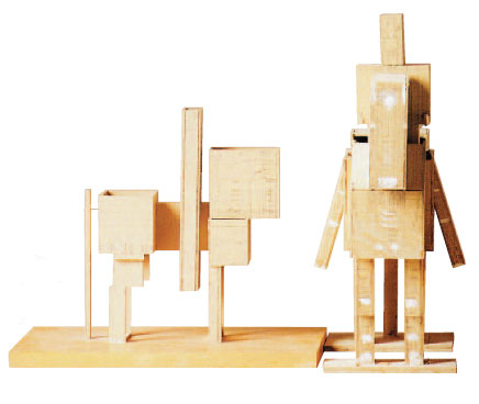 2. Δ. Καλαμάρας. Μακέτες έφιππων. 1985-1990