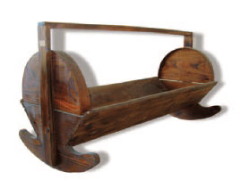 4. Σαρμάνιτσα, είδος ελληνικής παραδοσιακής κούνιας.