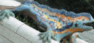 6. Γκαουντί, H σαλαμάνδρα Ισπανία