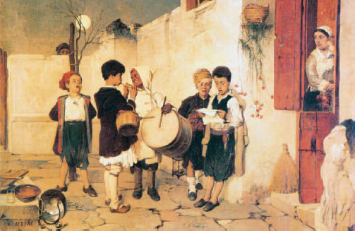 2. Ν. Λύτρας. Τα κάλαντα.