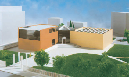 2. Τρισδιάστατη μακέτα κτιρίου