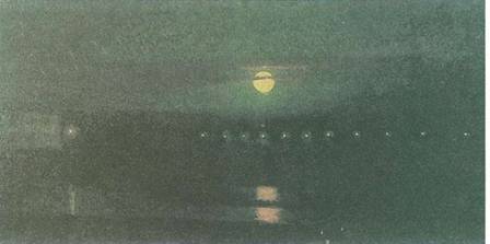 Antonio Carneiro (1872-1930), Νυκτερινό τοπίο