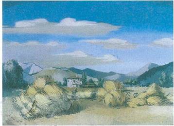 Αγήνωρ Αστεριάδης (1898-1977), Θημωνιές (1949)