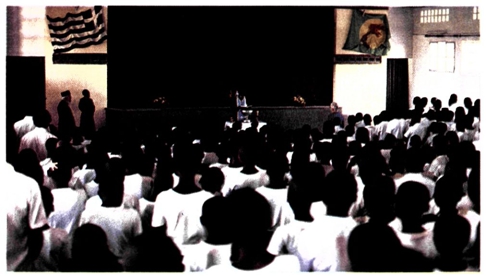 Αγιασμός για τα σχολεία της ορθόδοξης ιεραποστολής στο Κολουέζι της Αφρικής.