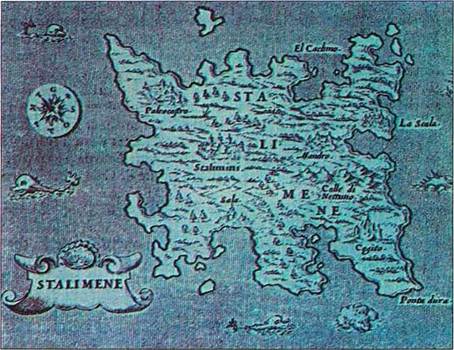 Χάρτης της Λίμνου