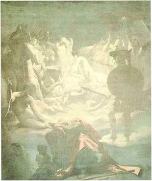 Ζαν-Ωγχύστ Ντομινίκ Ενγκρ, Το όνειρο του Όσσιαν»